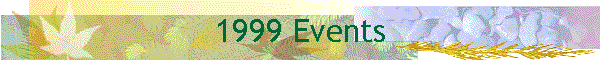 1999 Events