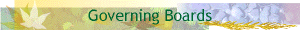 Governing Boards